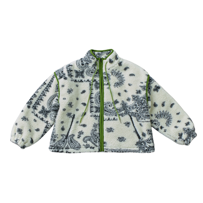 Paisley Boa Jacket