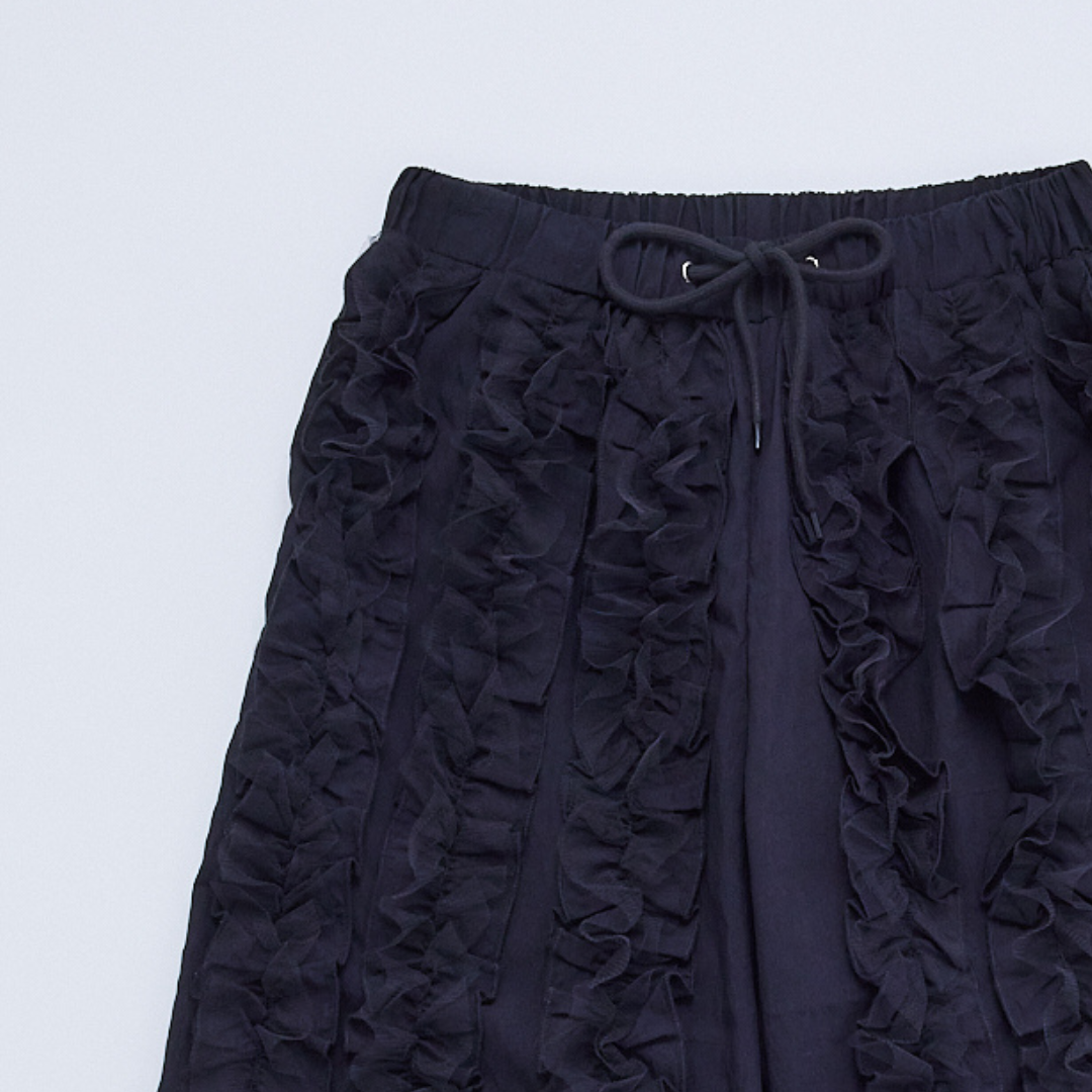 Frilled Easy Pants