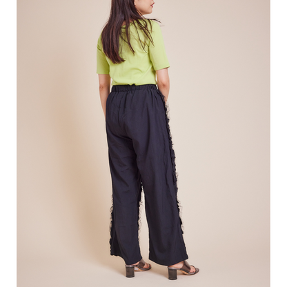 Frilled Easy Pants