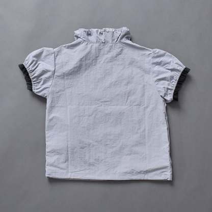 Frill Line Zip Tops