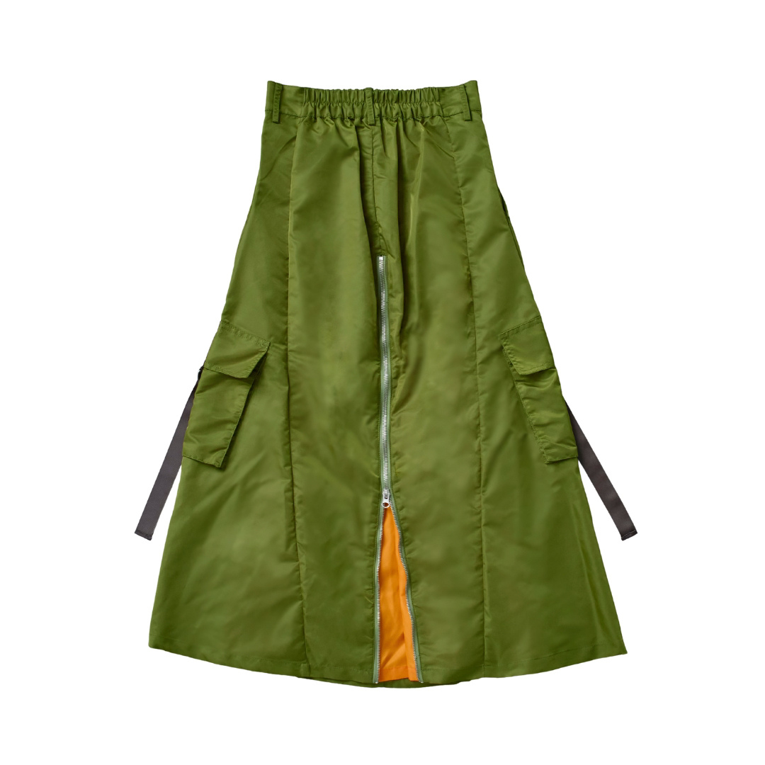 MA-1 Style Zip-Up Skirt – toricowear MA-1 Style Zip-Up Skirt – toricowear