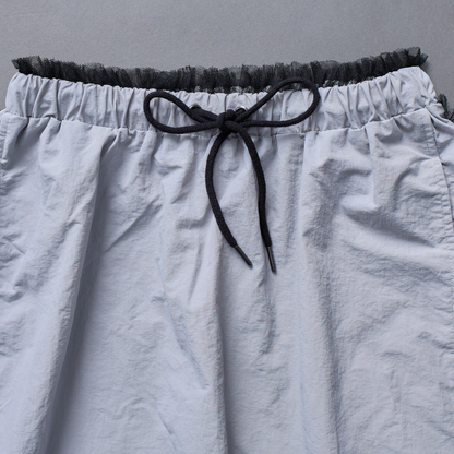 Frill Line Gather Skirt