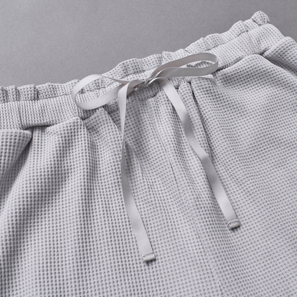 Layered Frill Waffle Pants