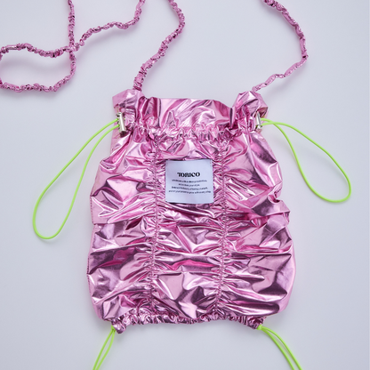 Shirring Mini Shoulder Bag