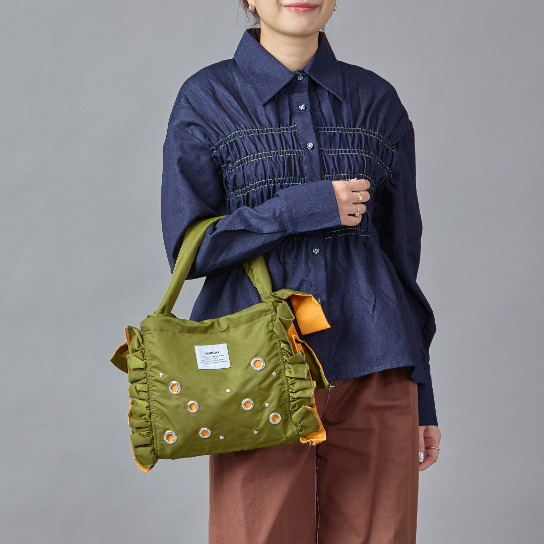 MA-1 Frill Tote Bag
