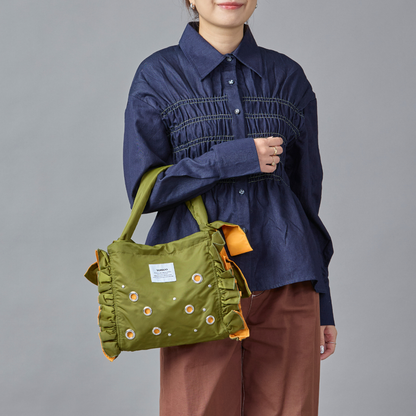 MA-1 Frill Tote Bag
