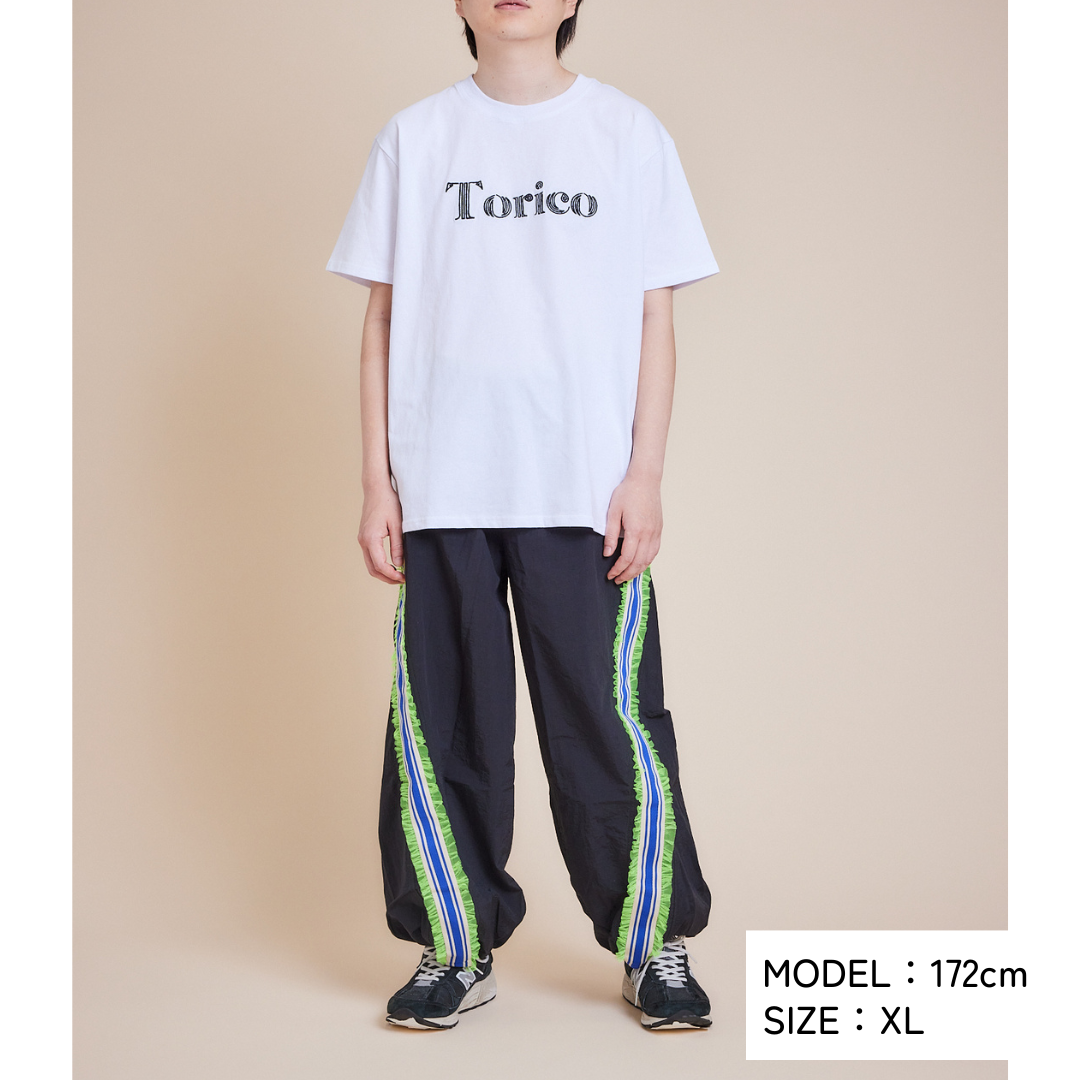 Side Tulle Line Pants