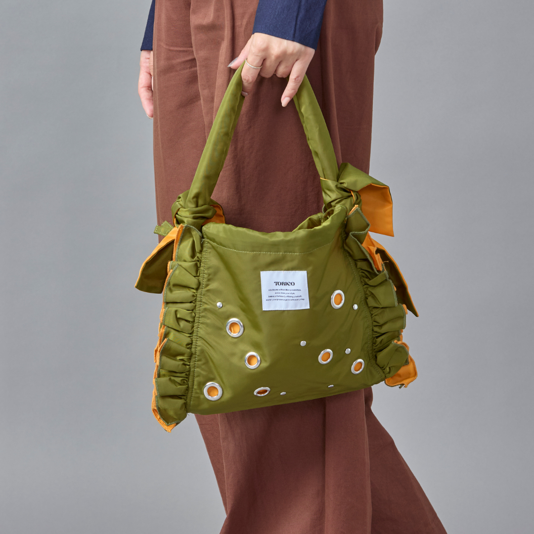 MA-1 Frill Tote Bag