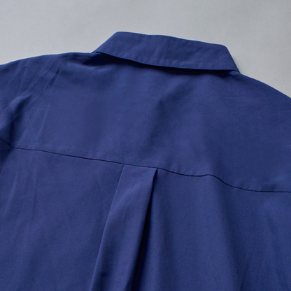 Vivid Color Volume Sleeve Shirt