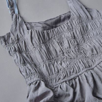 Gather Design Long Dress