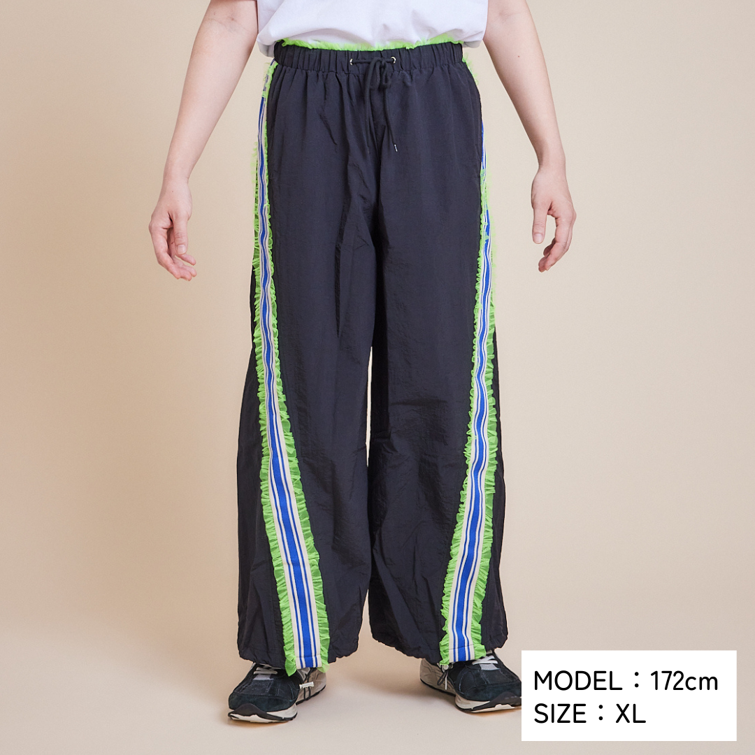 Side Tulle Line Pants