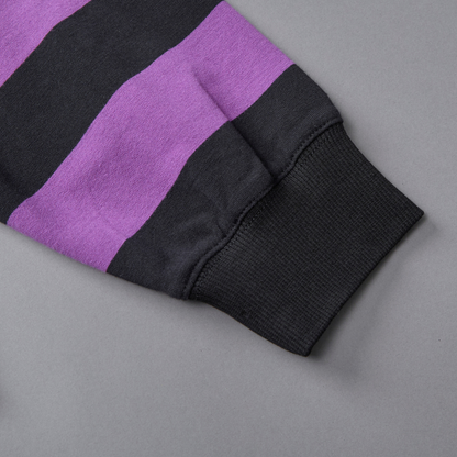 Stripe Rugby Collar Tshirt