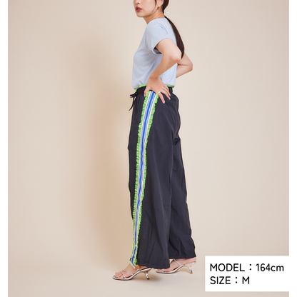 Side Tulle Line Pants