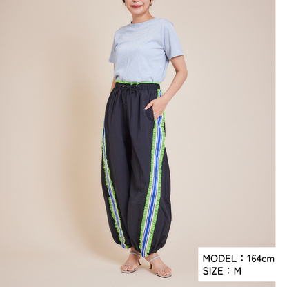 Side Tulle Line Pants