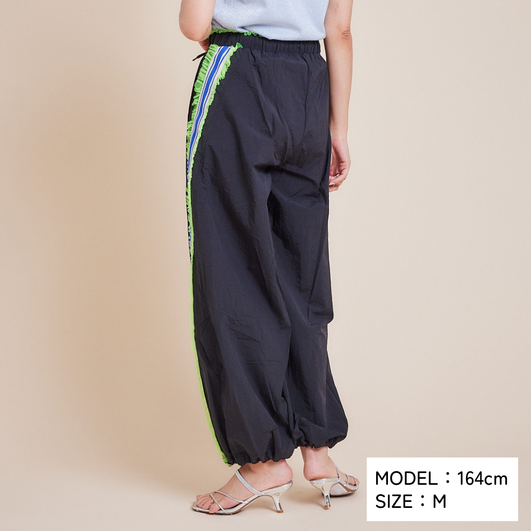 Side Tulle Line Pants