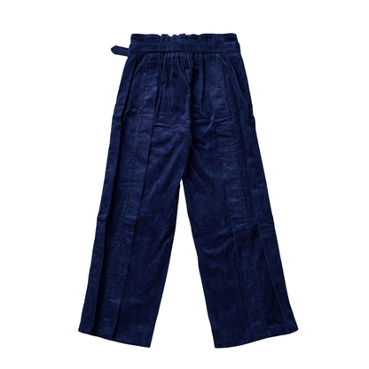 Corduroy Front Tuck Wide Pants