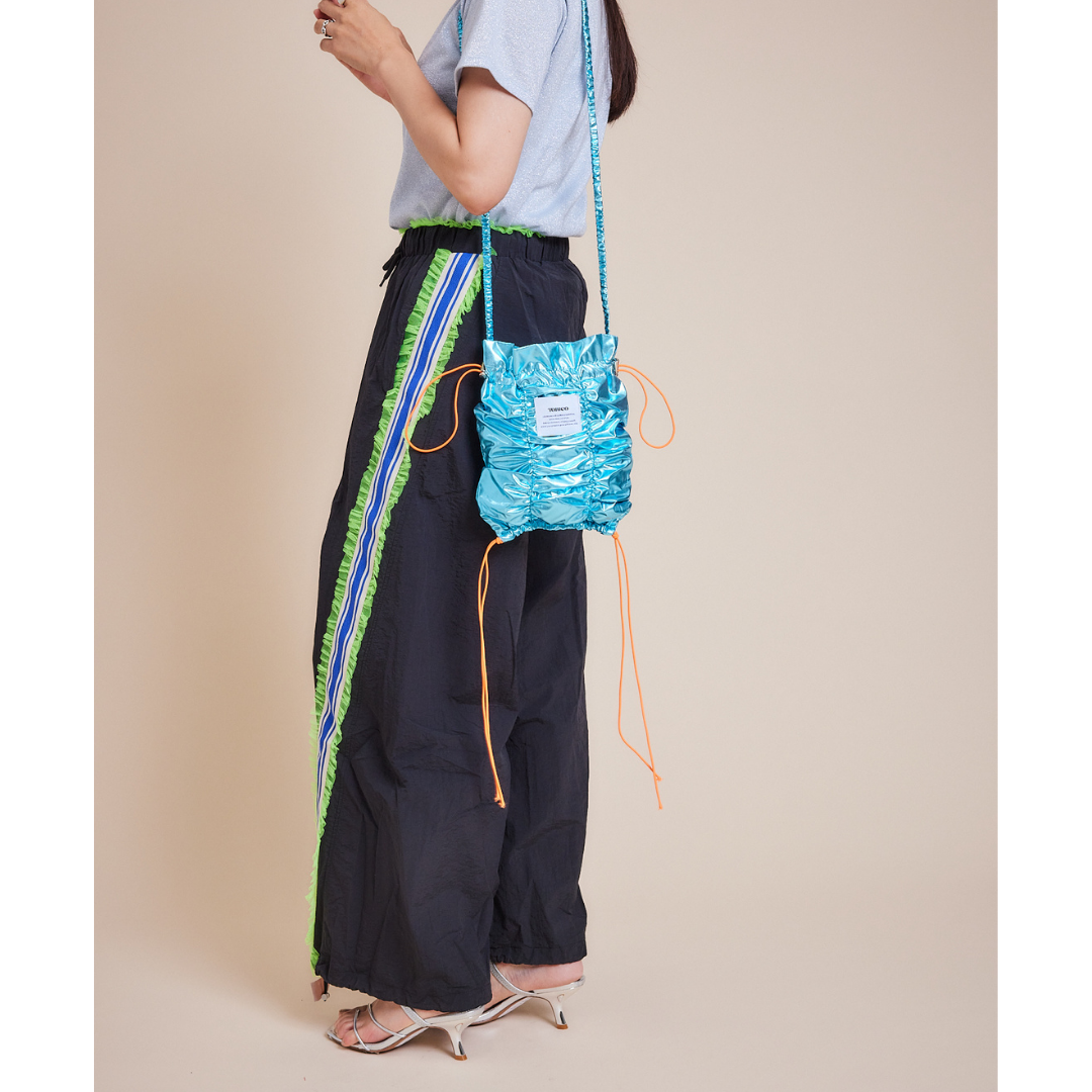 Shirring Mini Shoulder Bag