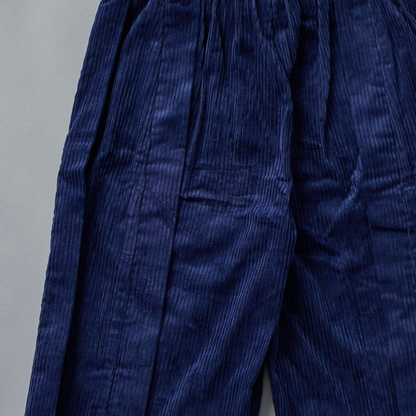 Corduroy Front Tuck Wide Pants
