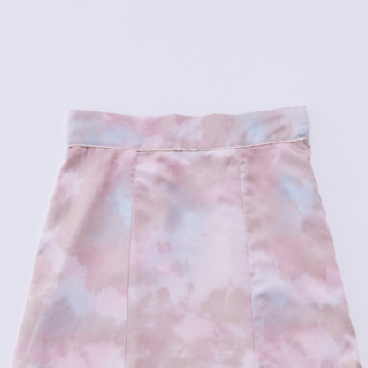 Milky Nuance I-Line Long Skirt