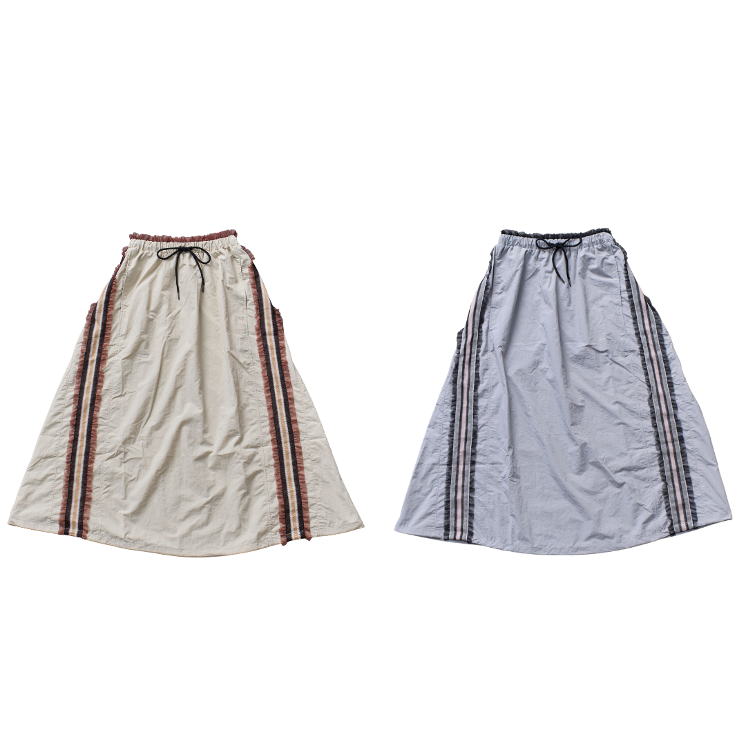 Frill Line Gather Skirt