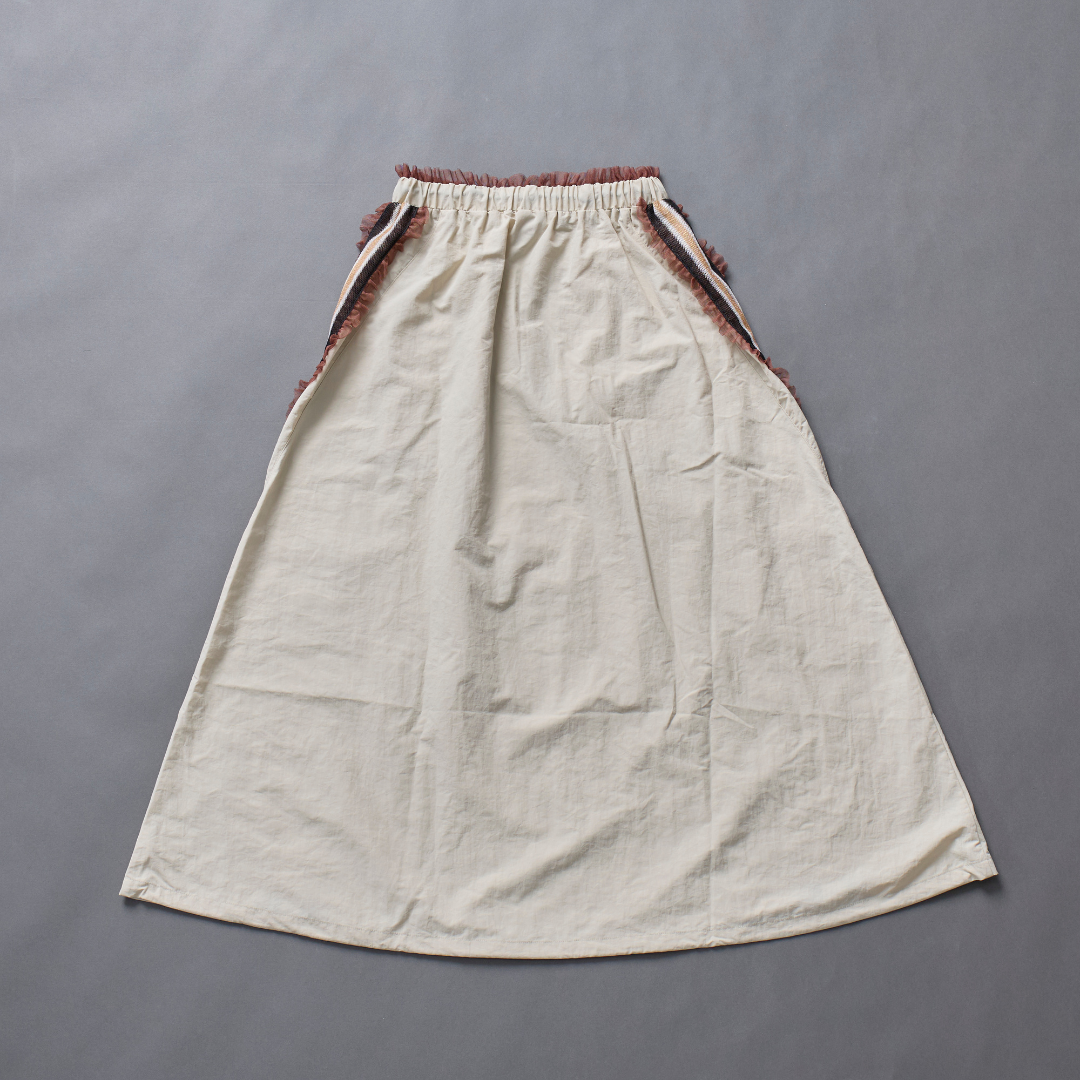 Frill Line Gather Skirt