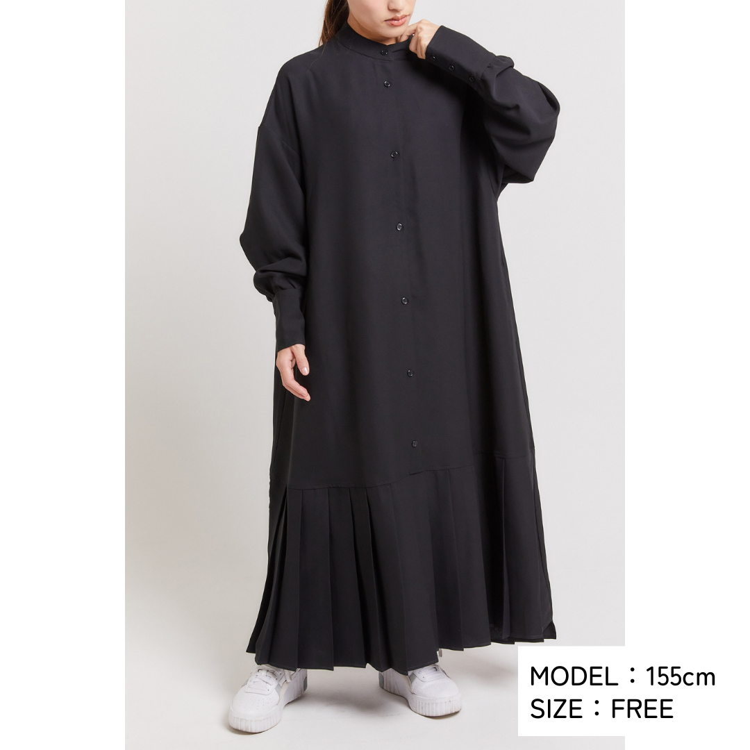 ＜2月中旬順次発送＞Torico Pleats Long Dress