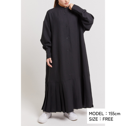 ＜2月中旬順次発送＞Torico Pleats Long Dress