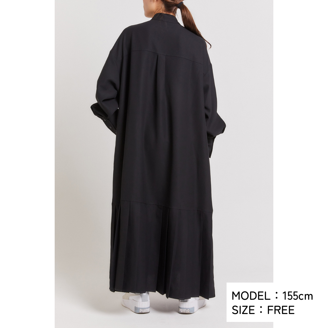 ＜2月中旬順次発送＞Torico Pleats Long Dress