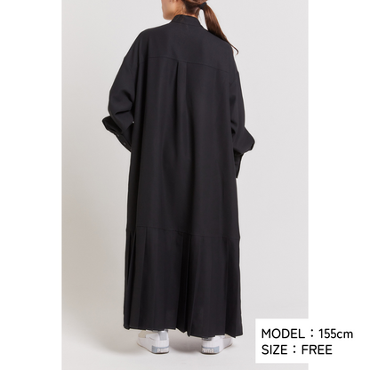 ＜2月中旬順次発送＞Torico Pleats Long Dress