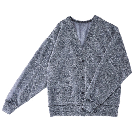 LAME KNIT DAYLY CARDIGAN(SILVER)