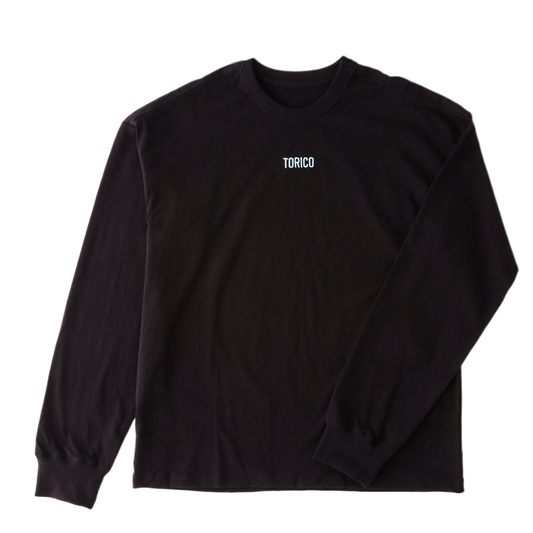 TORICO LOGO LONG TEE(BLACK)