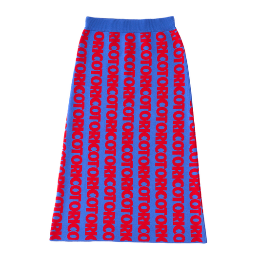 <7月下旬順次発送>Torico Logo Knit Skirt
