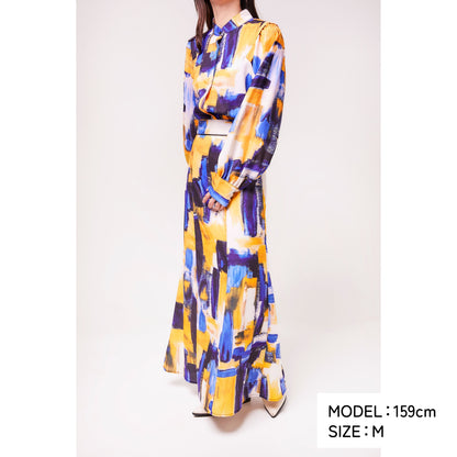 VOLUME SLEEVE BLOUSE