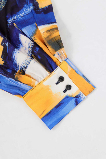 VOLUME SLEEVE BLOUSE